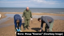 Экспедиция фонда «Компас» на побережье Каспийского моря