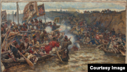 Василий Суриков "Покорение Сибири Ермаком", 1895 год