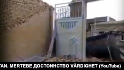 27-nji aprel, Türkmenabat. Harasatyň yzýany.