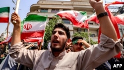 Իրան - Իսրայելի դեմ բողոքի ցույց Թեհրանում, 13-ը հունիսի, 2025թ.