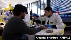 “Диабет күнү -2025” деп аталган иш-чарада текшерүүдөн өткөндөр, 
14-ноябрь, 2025-жыл