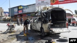 په کوټه کې د پولیسو پر ګاډي برید - انځور مارچ ۲۰۲۵