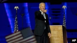  Jo Baýden ABŞ-nyň nobatdaky prezidenti bolmak üçin ýeterlik elektoral sesleri aldy.