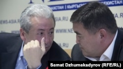 Адахан Мадумаров и Камчыбек Ташиев. Архивное фото. 