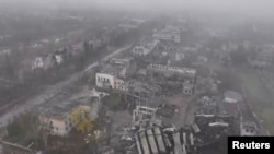 Мирноград, вид з дрону. Відео було оприлюднене 12 листопада 2025 року