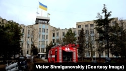 Штаб Південної військово-морської бази України в Новоозерному. Архівне фото