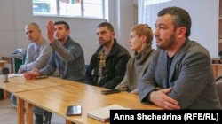 Баротов із кримськими активістами у Львові у 2016 році