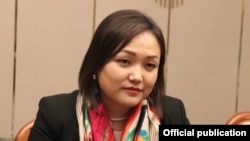 Аида Касымалиева.