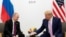 Владимир Путин һәм Доналд Трамп 2019 елда Япониядә "егермелек төркеме" саммитында