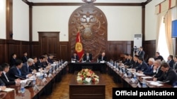 Заседание правительства