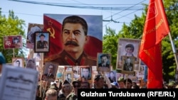 Шествие «Бессмертный полк» в Бишкеке 