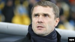 Головний тренер збірної України Сергій Ребров