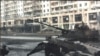 Спалений російський бронетранспортер БМП-2 у Грозному. Чечня, кінець 1994 року