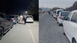 Cover for a video about queues at the border of the Sokh enclave with Kyrgyzstan