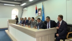 Uz simbole Kosova, novi srpski gradonačelnici preuzimaju vlast na severu