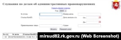 Інформація про розгляд справи кримчанина Енвера Сейтмеметова у підконтрольному Росії мировому суді Сімферополя, грудень 2025 року