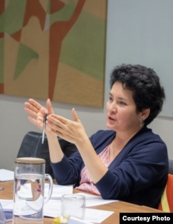 SteppeUp стратегиялық коммуникациялар агенттігінің маманы Фатима Қосаева.