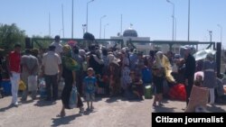 КПП на границе Туркменистана и Узбекистана (фото из архива)   