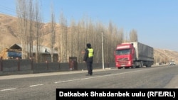 Ош–Сары-Таш–Эркечтам унаа жолу. Алай району.