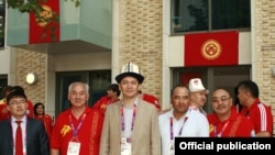 Представительская делегация КР на XXX Олимпийских Играх, Лондон, 26 июля 2012 года.