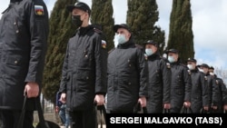 Призовники до російської армії, Севастополь, архівне фото