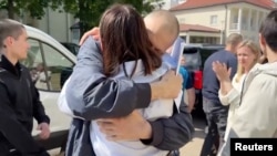 Сяргей і Сьвятлана Ціханоўская 21 чэрвеня 2025 году