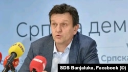 Branko Blanuša, kandidat SDS-a za predsjednika RS. 