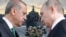 Vladimir Putin ve Recep Tayyip Erdoğan, kollaj