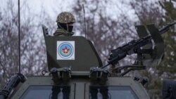 Алматыдағы күзет. 8 қаңтар 2022 жыл.