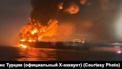 Пожежа на нафтовому танкері Kairos у Чорному морі, 28 листопада 2025 року