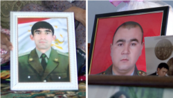 Fallen Officers' Families Grieve In Wake Of Conflict On Kyrgyz-Tajik Border