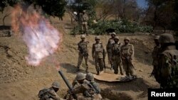 د پاکستان پوځ د خيبر پښتونخوا په مختلفو سيمو کې د وسلوالو ضد عملیاتو ته دوام ورکړی. پخوانی انځور