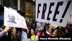 Միացյալ Թագավորություն - Ցույց ի պաշտպանություն Ջուլիան Ասանժի, Լոնդոն, արխիվ