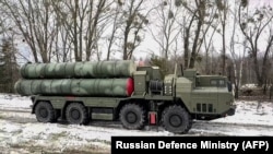 ЗРК С-400 під час російсько-білоруських військових навчань «Союзна рішучість – 2022», Білорусь