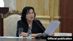 Чолпон Джакупова.