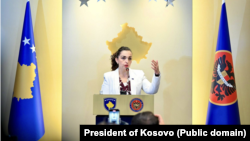 Presidentja e Kosovës, Vjosa Osmani.