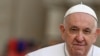 Pope Francis arrives the weekly general audience on March 22, 2023 at St. Peter's square in The Vatican.