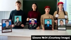 День героя в школе поселка Сбега