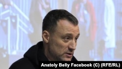 Анатолий Белый в Сахаровском центре, Москва, из архива