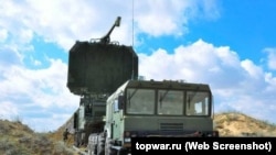 Радиолокационная станция обнаружения 91Н6Е. Скриншот с сайта https://topwar.ru