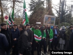 Митинг в Страсбурге в память о депортации