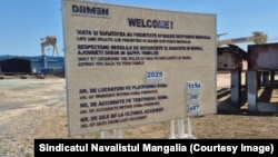 Panoul de protecția muncii din șantierul naval Damen Mangalia marchează aproape 500 de zile fără accidente. Recordul se datorează și faptului că activitatea a fost puternic redusă în ultimul an