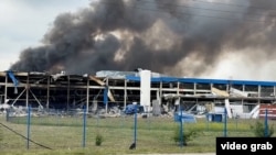 Наслідки російського ракетного удару по заводу американської компанії Flex Ltd у Мукачеві. Закарпаття. Україна. 21 серпня 2025 року