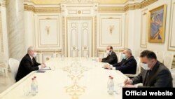Վարչապետ Փաշինյանը Երևանում բանակցում է ԵԱՀԿ Մինկսի խմբի համանախագահների հետ։ Սեպտեմբեր, 2021