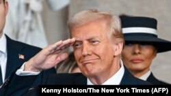 Дональд Трамп ант берүү аземинде, 20-январь, 2025-жыл