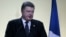 Президент України Петро Порошенко під час виступу на світовому екологічному саміті, 30 листопада 2015 року