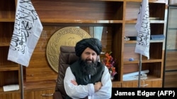 ندا محمد ندیم وزیر تحصیلات عالی حکومت طالبان(آرشیف)