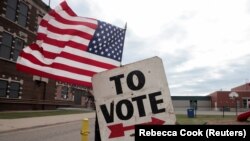 Мичиган, 5-ноябрь 2024-жыл. Иллюстрация