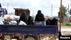 Лагерь беженцев в Сирии. 2019 год. 