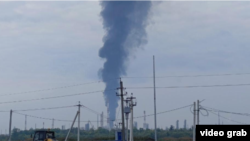 Пожар на нефтеперерабатывающем заводе «Газпром нефтехим» в Салавате, Россия, 18 сентября 2025 года